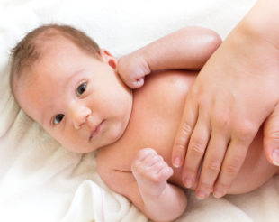 baby acupressure and massage